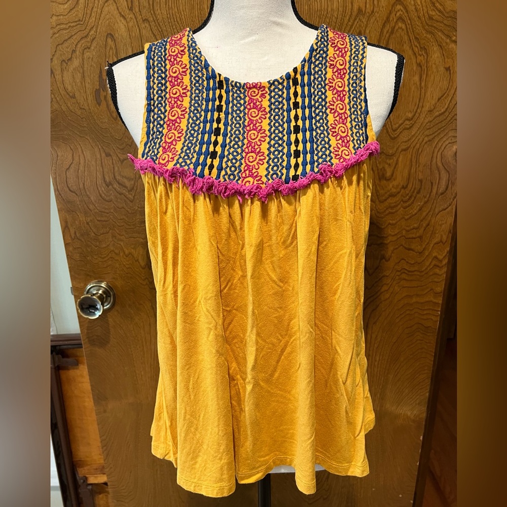 Anthropology Hazel sleeveless top